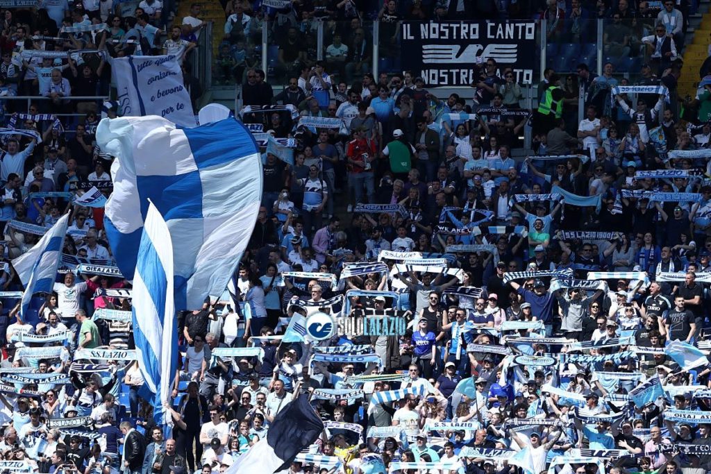 Lazio - Inter, l'abbraccio dell'Olimpico con oltre 55mila presenze