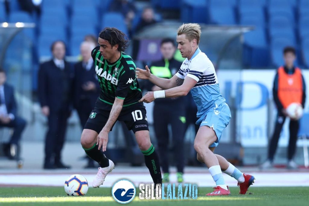 Lazio-Sassuolo, Patric e Matri