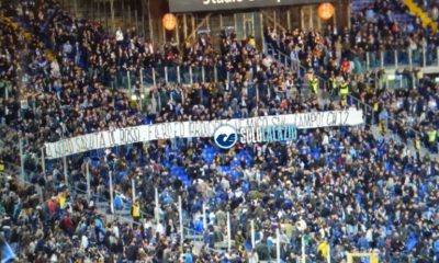 Lazio-Bologna, la Curva Nord saluta De Rossi (FOTO)