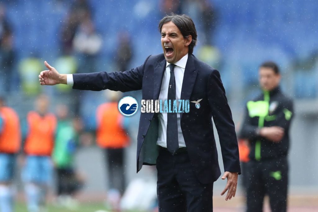 Simone Inzaghi Lazio conferenza