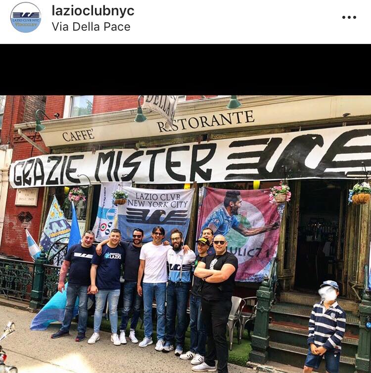 Simone Inzaghi Lazio Club New York