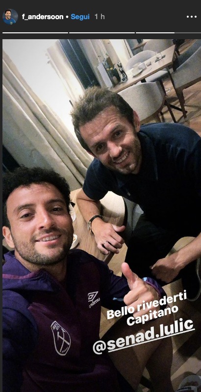 Lazio, Felipe Anderson e Senad Lulic