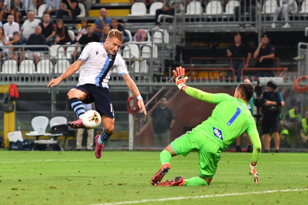Sampdoria-Lazio Immobile gol