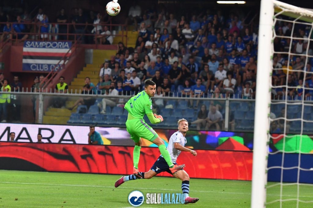 Immobile, il numero 1 nella prima partita di campionato