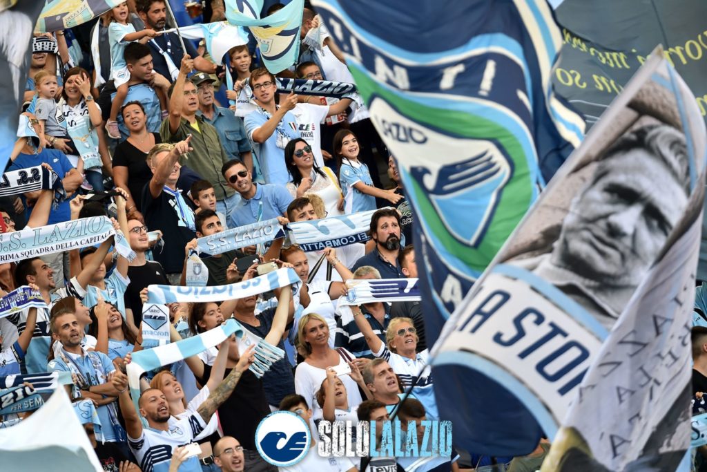 Lazio - Genoa, Curva Nord