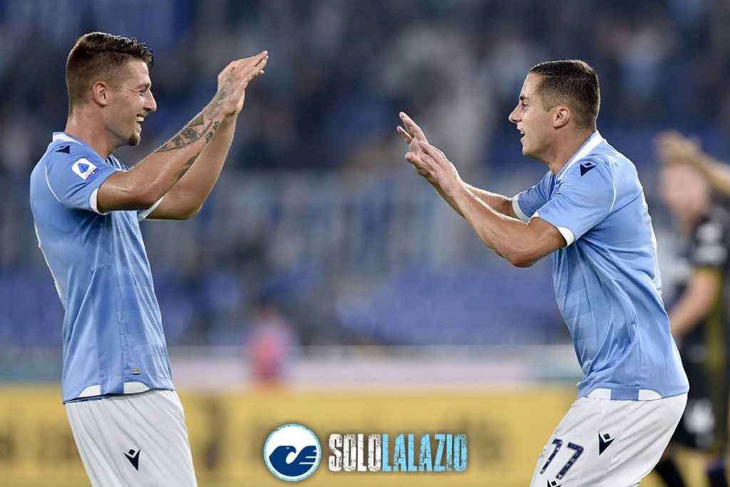 Lazio - Parma, Marusic: "Sono contento del gol davanti ai nostri tifosi"
