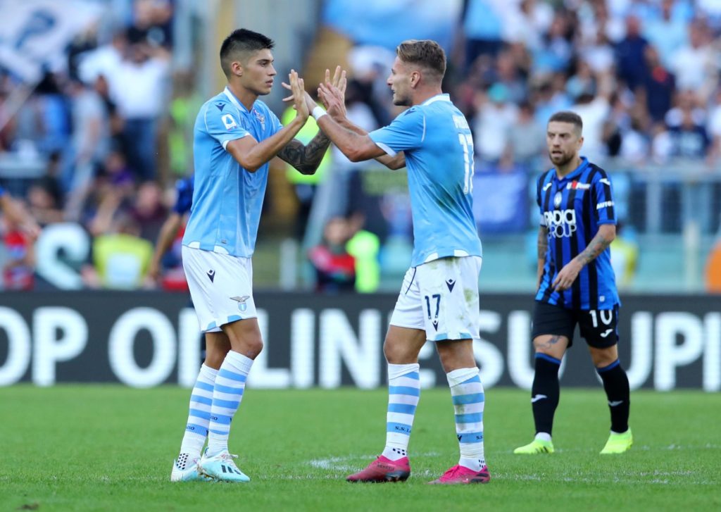Lazio - Atalanta, Joaquin Correa e Ciro Immobile
