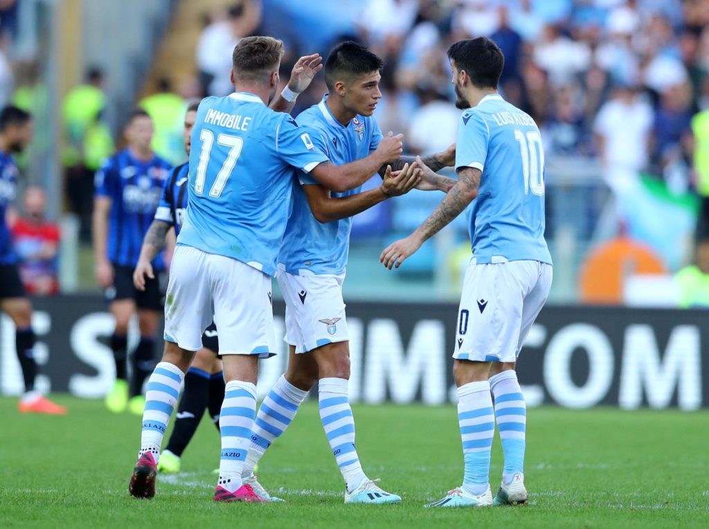 Lazio - Atalanta, Joaquin Correa, Ciro Immobile e Luis Alberto