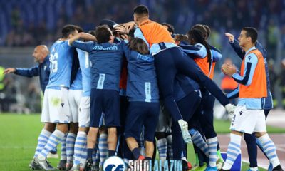 Lazio - Torino, l'esultanza al gol di Acerbi 3
