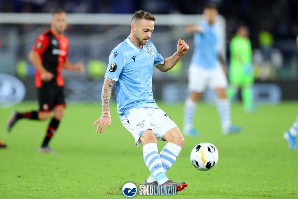 Lazio - Rennes, Manuel Lazzari
