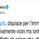 Lazio, tweet Carrarese