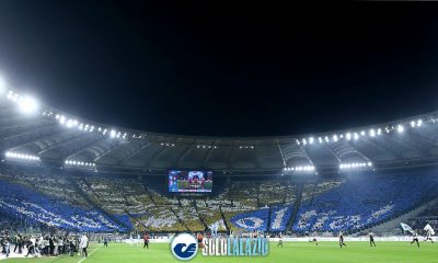 Lazio - Juventus, scenografia Curva Nord