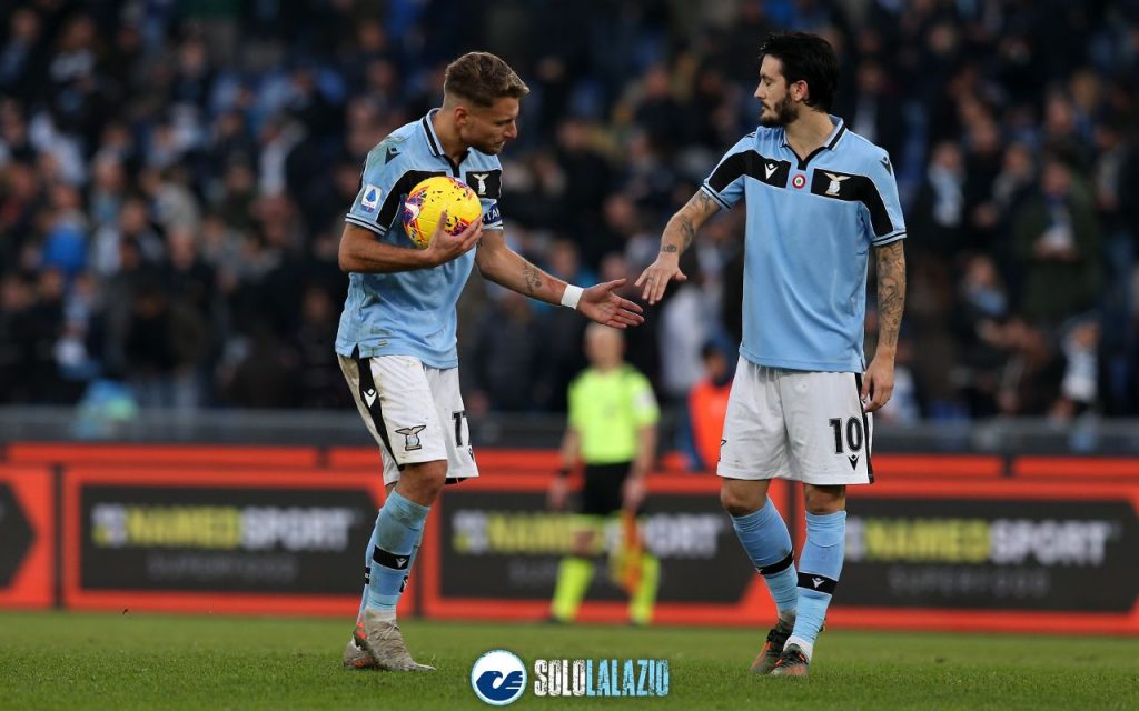 Lazio - Sampdoria, Ciro Immobile e Luis Alberto