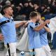 Lazio - Napoli, gol Immobile
