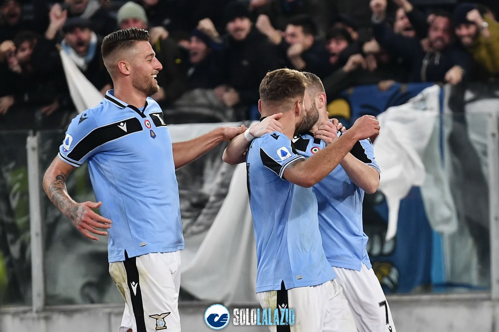 Lazio - Napoli, gol Immobile