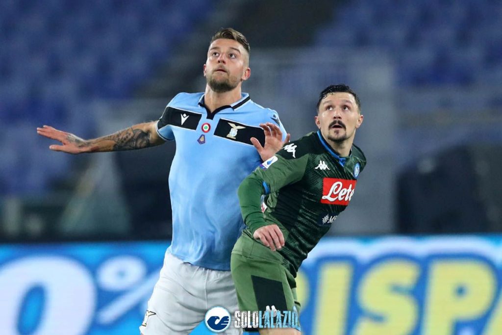 Lazio - Napoli, Sergej Milinkovic e Mario Rui