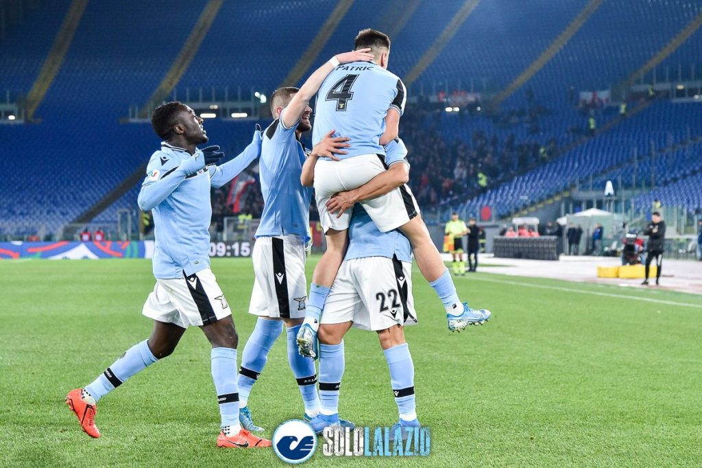 Lazio - Cremonese, gol Patric