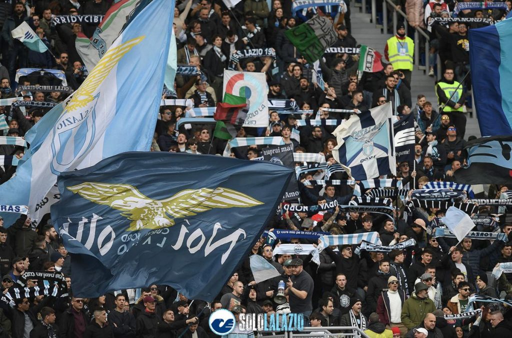 Lazio - Bologna, Curva Nord