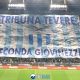 Lazio - Inter, scenografia Tribuna Tevere