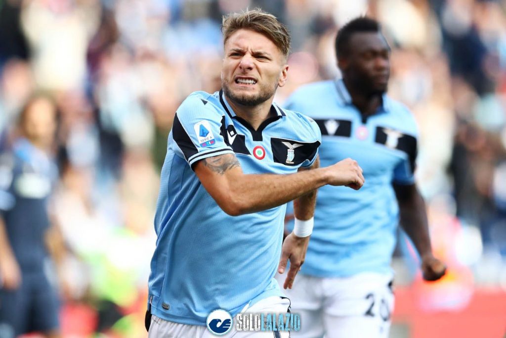 Lazio - Inter, Immobile: "Sentiamo l'amore dei nostri tifosi"