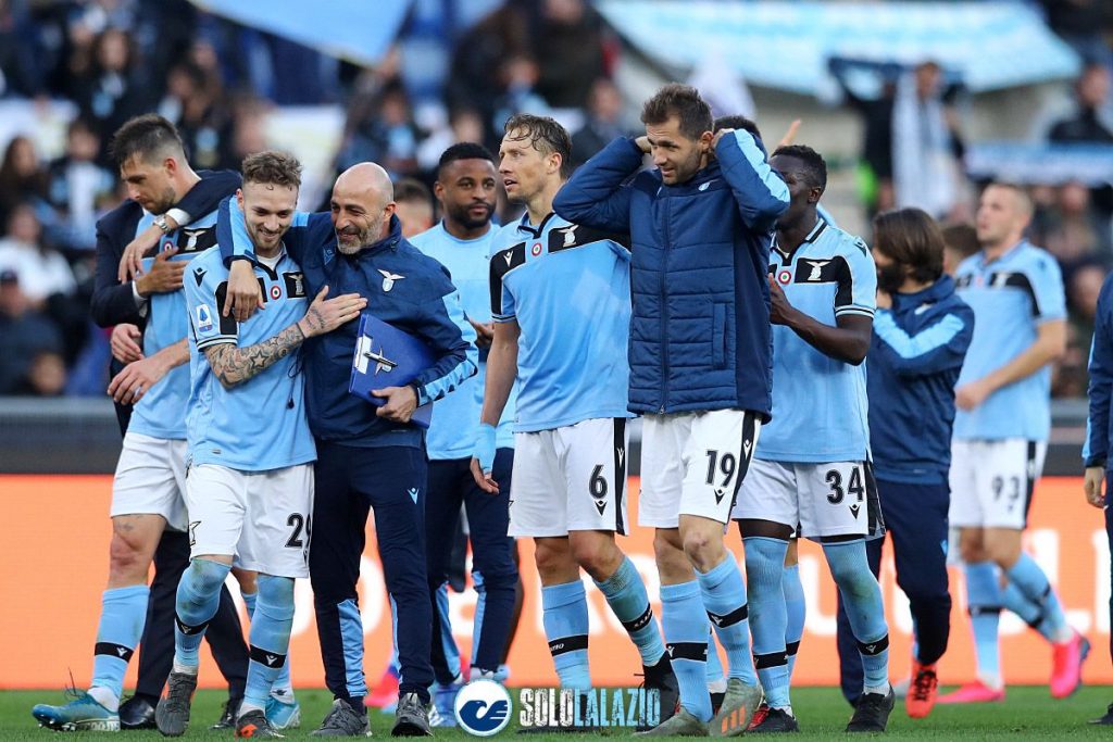 Lazio, pranzo di gruppo dopo l’allenamento mattutino