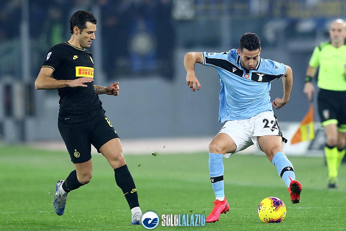 Lazio - Inter, Antonio Candreva e Jony