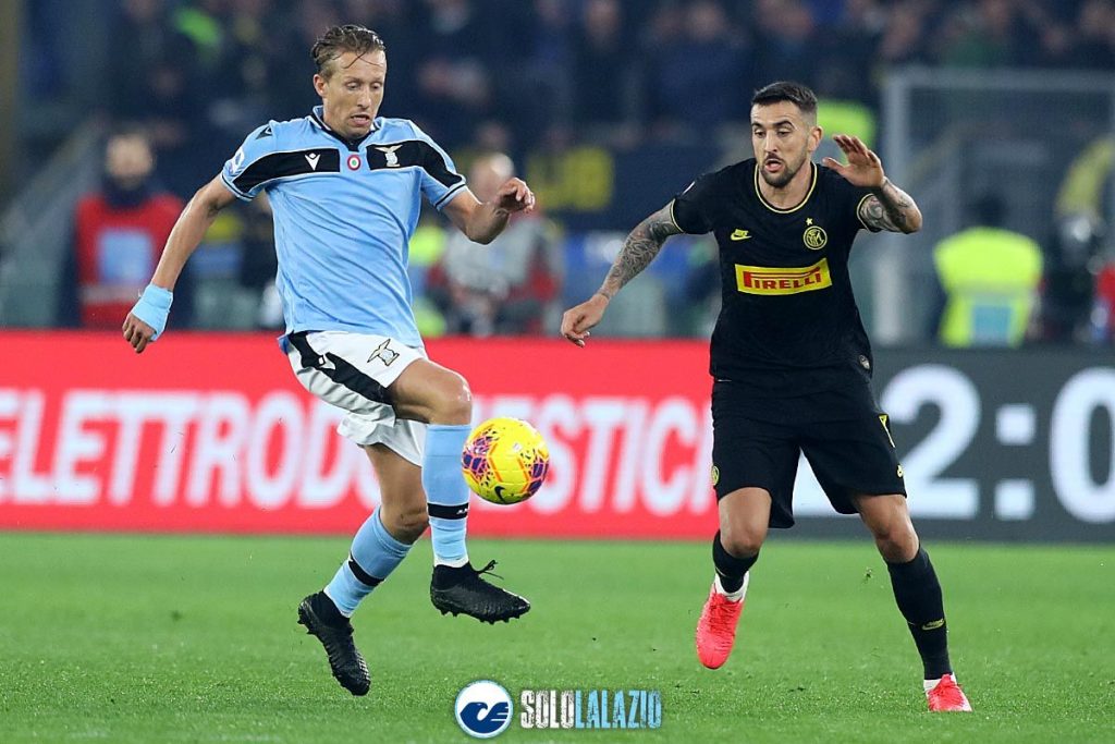 Lazio - Inter, Lucas Leiva e Matias Vecino