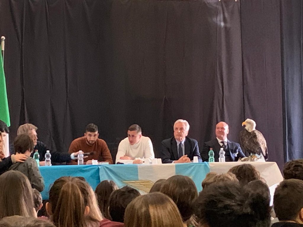 Lazio nelle scuole, Marusic e Cataldi all'Ist. Comprensivo V. Volsinio