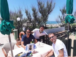 Lazio, mister Inzaghi e bomber Immobile a pranzo fuori insieme