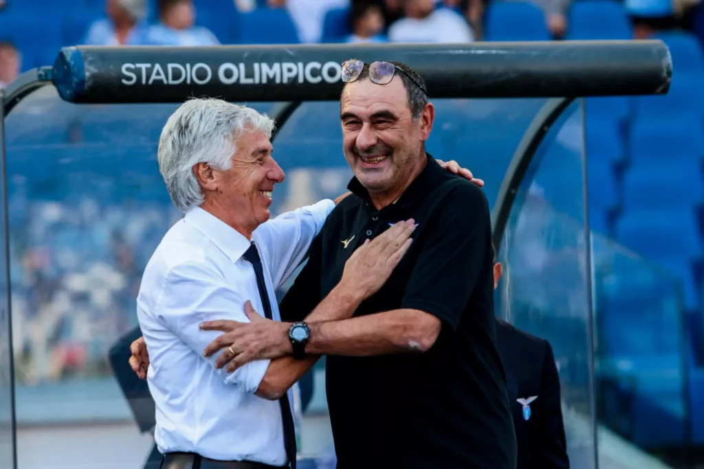 Sarri Gasperini Lazio Roma