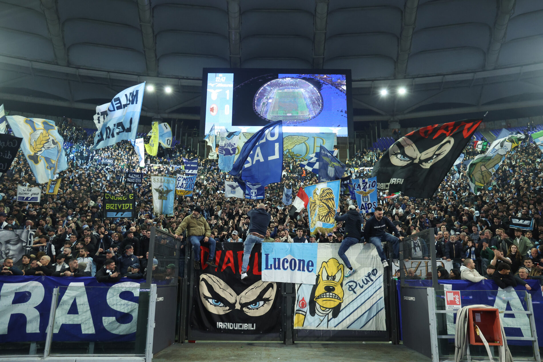 Lazio-Milan (Tifosi)