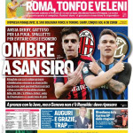 La prima pagina de Il Corriere dello Sport Il Corriere dello Sport