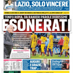 La prima pagina de Il Corriere dello Sport - Roma Il Corriere dello Sport - Roma