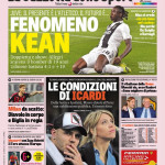 Prima pagina La Gazzetta dello Sport