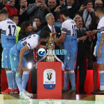 Lazio premiazione Coppa Italia