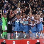 Lazio premiazione Coppa Italia