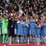 Lazio premiazione Coppa Italia