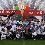 Lazio premiazione Coppa Italia