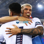 Joaquin Correa premiazione Coppa Italia