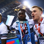 Lazio premiazione Coppa Italia