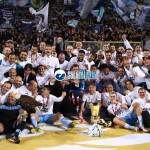 Lazio premiazione Coppa Italia