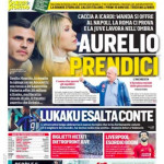 Prima pagina Corriere dello Sport 10/08/2019