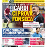 Prima pagina Corriere dello Sport-Roma 10/08/2019