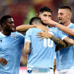 Lazio - Roma, esultanza gol Luis Alberto