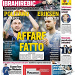 Le prme pagine dei principali quotidiani sportivi nazionali (FOTO)